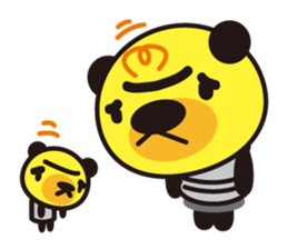 Electric bulb of the bear sticker #1145759