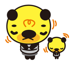 Electric bulb of the bear sticker #1145767