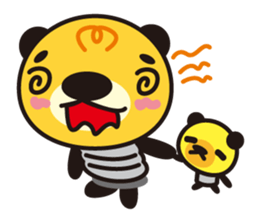 Electric bulb of the bear sticker #1145779