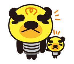 Electric bulb of the bear sticker #1145783