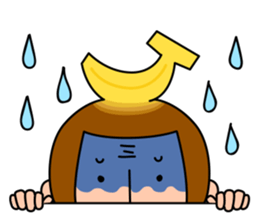 Banana Monkey sticker #1145807