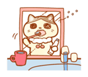 Pudding Cat sticker #1146195