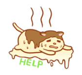 Pudding Cat sticker #1146200