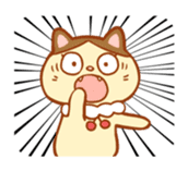 Pudding Cat sticker #1146218