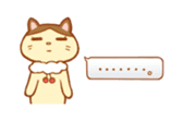 Pudding Cat sticker #1146220