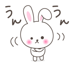 Lovely rabbit 1 sticker #1146270