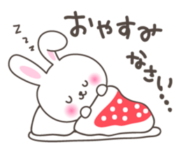 Lovely rabbit 1 sticker #1146271