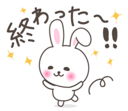 Lovely rabbit 1 sticker #1146298