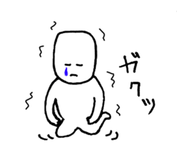 Mr.aja stamp 2 sticker #1146324