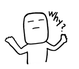 Mr.aja stamp 2 sticker #1146340