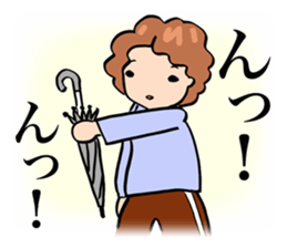 My mother is so funny. sticker #1146508