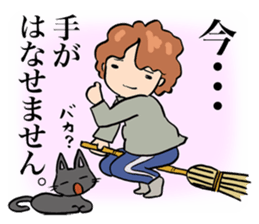 My mother is so funny. sticker #1146512