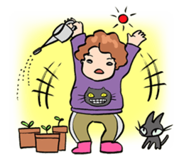 My mother is so funny. sticker #1146517