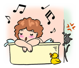 My mother is so funny. sticker #1146544