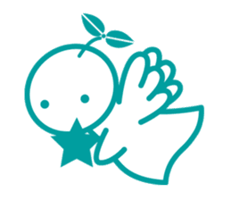 Angel is soul of language sticker #1146747