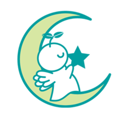 Angel is soul of language sticker #1146748