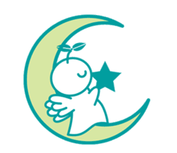 Angel is soul of language sticker #1146748