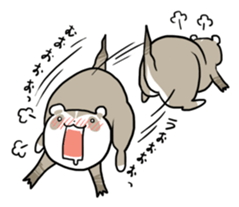 Goofy ferret TOUCH2 with friends! sticker #1146933