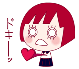 The shy girl "MEME" sticker #1146949