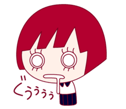 The shy girl "MEME" sticker #1146964