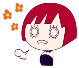 The shy girl "MEME" sticker #1146965