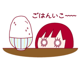 The shy girl "MEME" sticker #1146976