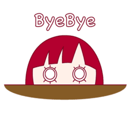 The shy girl "MEME" sticker #1146980