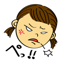 Pretty girl sticker #1147645