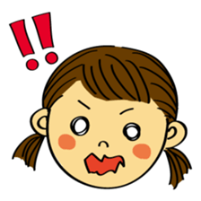 Pretty girl sticker #1147662