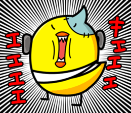 Fish and chick sticker #1148068