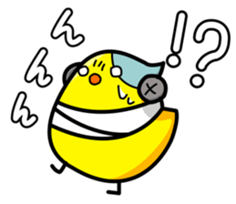 Fish and chick sticker #1148083