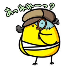 Fish and chick sticker #1148091