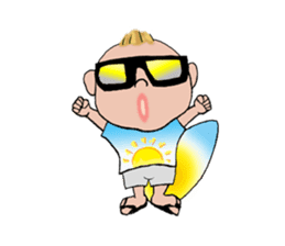 King Surf Boy sticker #1148186