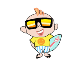 King Surf Boy sticker #1148187