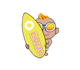 King Surf Boy sticker #1148200