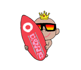 King Surf Boy sticker #1148201