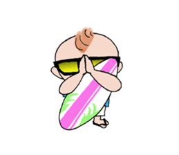 King Surf Boy sticker #1148202
