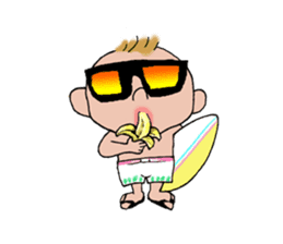 King Surf Boy sticker #1148204