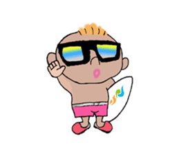 King Surf Boy sticker #1148210