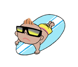King Surf Boy sticker #1148212