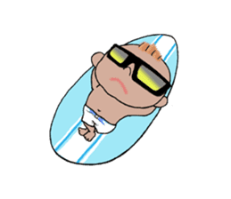 King Surf Boy sticker #1148213