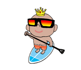 King Surf Boy sticker #1148215