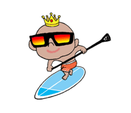King Surf Boy sticker #1148216