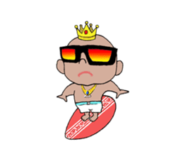 King Surf Boy sticker #1148217