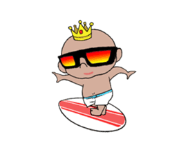 King Surf Boy sticker #1148218