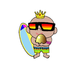 King Surf Boy sticker #1148222