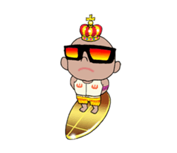 King Surf Boy sticker #1148223