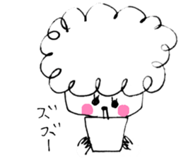 The morning play of the angel 002 sticker #1148309