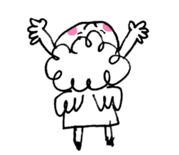 The morning play of the angel 002 sticker #1148323