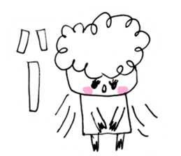 The morning play of the angel 002 sticker #1148333